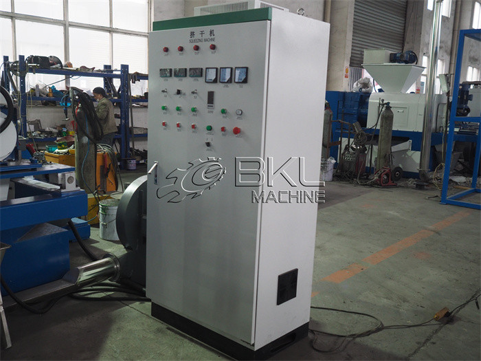 38CrMoAL Plastic Film Washing Line Screw Press Film Dryer Machine