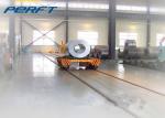 Heavy Duty hydraulic lifting Electric Rail Coil Transfer Trolley for factory