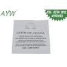 Buy cheap 1 / 8oz White Smell Proof Zipper Bags Closure / Notches For Lab Certified from wholesalers