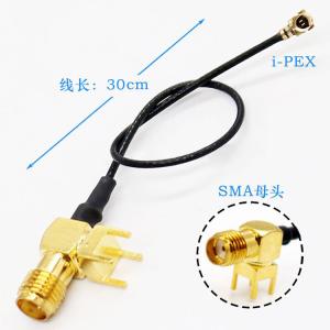 China 1.13 Mm Coaxial Custom Rf Cable Assemblies 2700MHz Sma Extension Cable wholesale