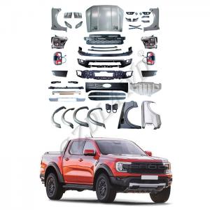 China GZDL4WD Conversion Kit Car Bumper Body Kits For Ranger XL XLS Upgrade To Raptor 2022 Look wholesale
