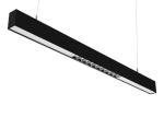 Aluminum Ceiling Mounted Linear Led Lighting 80 - 90lm/W 220 - 240V AC