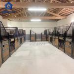 European Horse Stalls Long Lasting Galvanized Surface Treatments For Farms