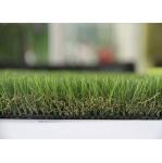 ISO14001 Field Olive Landscaping Artificial Grass Pile Height 1.75''