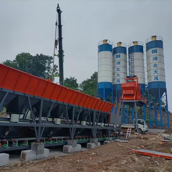 Factory price concrete batching plant for sale automatic ready mix small