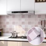 Modern Style Peel and Stick Kitchen Backsplash Wallpaper Fireproof PVC Vinyl