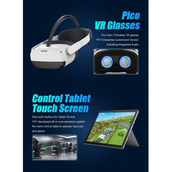 Roller Coaster Rotating 9D Vr Flight Game Degree Full Motion Single Seat 360 Degrees Chair