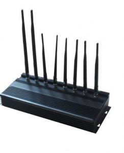 China Multi-functional 3G 4G Cell Phone Jammer EST-808N3 , GPS WiFi Lojack Jammer wholesale