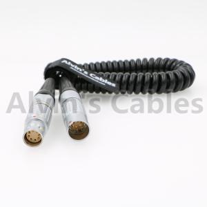 China Arri Alexa Mini Camera Extension Coiled Power Cable Lemo 8 Pin Female To Male wholesale