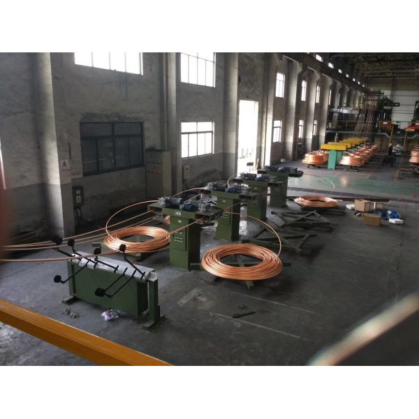 Continuous Upcast Copper Rod Machine 8000 Tons For PVC Cable