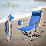 55x60x67cm Foldable Beach Chair 900D Oxford Cloth Custom Color