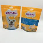 stand up pouch , flat bottom snack food plastic bags , pet food packaging bags