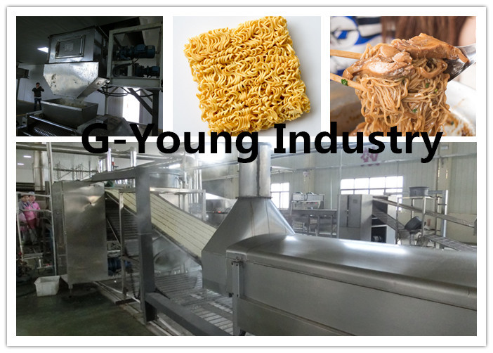 Customizing Fried Automatic Noodle Making Machine , Instant Noodle Machine