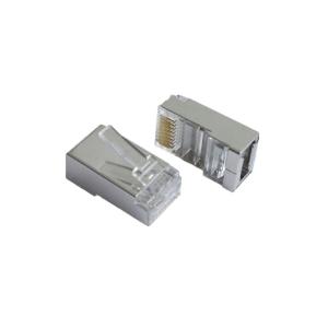 China Bulk CAT6 8P8C Modular Plugs - Gold-Plated, Snagless Boots, 1000+ Cycles wholesale