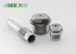 Custom Tungsten Carbide Valve Components , Valve Assembly 4/64" - 134/64" Size