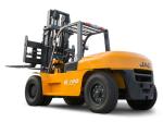 JAC 10 Ton Diesel Forklift , Large Capacity Counterbalance Forklifts , Heavy