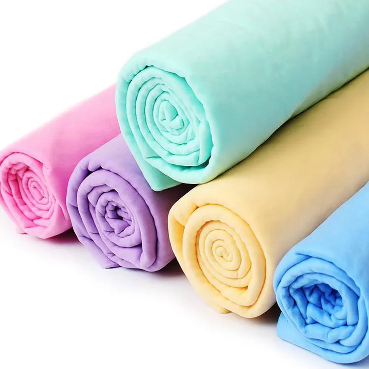 Yellow High Absorbency Pva Magic Cleaning Towel Washing Microfiber Cloth
