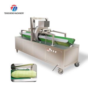 China 350KG 2.2KW Wax gourd peeling equipment manufacturers direct automatic horizontal large wax gourd peeling machine wholesale