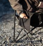Portable Folding Padded Camping Chair For Lawn Camp Hiking Beach Sports Hunting,