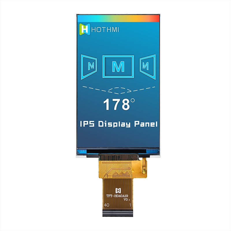 4.0 Inch IPS 480x800 Wide Temperature TFT Display Panel ST7701S For Industrial Computer