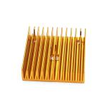 40*40*11mm MK7 MK8 3D Printer Heatsink Gold Copper Radiator