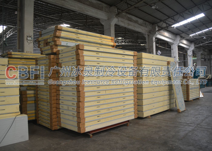 -18 ~ -25℃ Polyurethane Pnel Freezer Cold Room for Fish and Meat Storage