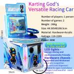 Single Player Karting Young Master'S Versatile Racing Car Arcade Game Machine