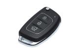 Chip 4D60 80BIT Hyundai Flip Remote Key Fob 3 Button 433 Mhz