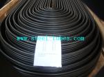 U Bend Tube A 556 / 556M Cold Drawn Carbon Feedwater Heater Black Seamless Steel