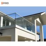316 Railing Clamp Spigots Frameless Glass Balustrade U Channel System Swimming