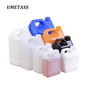 China Square Empty Plastic Oil Barrel Seal Packing Storage Bottle With Aluminum Cover 1L wholesale