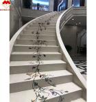 Modern Design Style Anti-Slip Beige Marble Staircase Carpet for Natural Stone