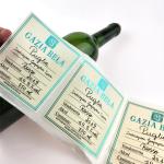 Custom Wine Label Premium Texture Paper Wine Bottle Packaging Labels UV Printing