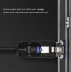 Customize Length Wire Soldering USB 2.0/3.0 Female Panel Mount Waterproof