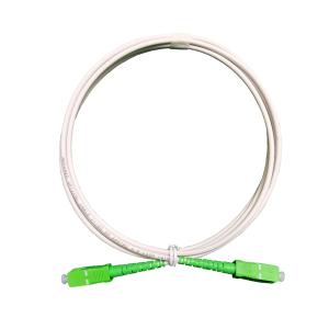China HTD SC APC To SC APC Patch Cords , OD 2mm Single Mode Armored Fiber Optic Cord wholesale