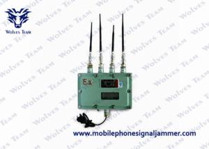 China Explosion Proof Waterproof Outdoor Signal Jammer 20M - 50M Shielding Radius wholesale