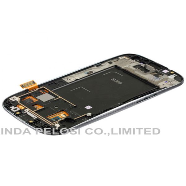 Blue White Galaxy S3 Touch Display And Digitizer 72.5 Mm * 142 Mm AAA Grade
