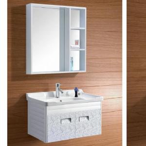 China Modern Alunimun Bathroom Vanity/ all aluminum bathroom cabinet/Mirror Cabinet /DB-8116A 700X460mm wholesale