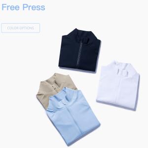 China Ironing Free Front Zipper Jacket High Neck Breathable Cropped Gym Jacket wholesale