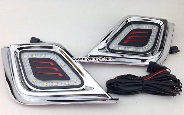 Quality Pickup Isuzu D-max series DRL LED Daytime driving Lights Car daylight for sale