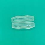 White Color C4.043.252 Rubber Gasket Sealing Ink Duct End Block 73x25mm