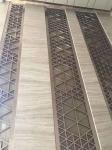 Professional Stainless Steel Full Height Screen Panels Hotel Lobby Metal Room