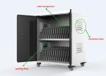 Anheli 2 Shelves Chromebook Charging Trolley Station For Classroom CCC