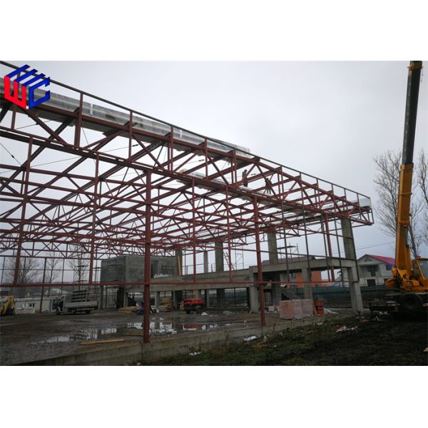 Lightweight Steel Warehouse Buildings Framework Construction ODM
