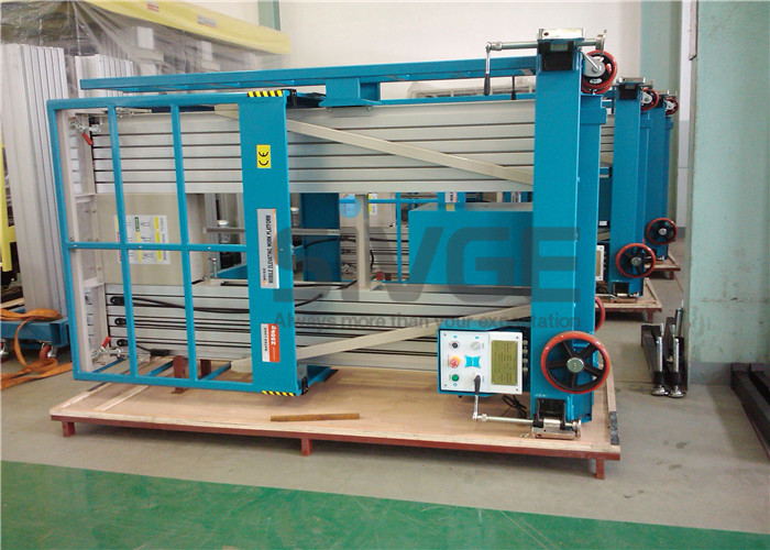 1330 * 600mm Vertical Mast Lift 12 Meter Platform Height For 2 Persons Work