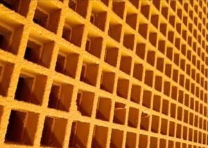 China Molded Fiberglass Grating Corrosion Resistance ISO9001 Certification wholesale