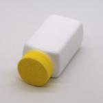 6OZ 180ml HDPE Square Shape Pill Tablet Medicine Bottle for Medicine Dietary