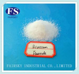 China Potassium Fluoride(Fairsky)98%Min&Glass engraving, food antiseptic, electroplating, welding flux&Leading Supplier wholesale