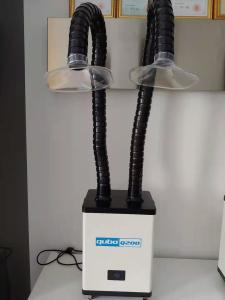 China Easy Installation 150W Solder Smoke Extractor Wind Speed 17m/S wholesale