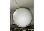 2M 6.5ft PVC Ads Balloon With Green Logo Printing For Trade Shows Branding